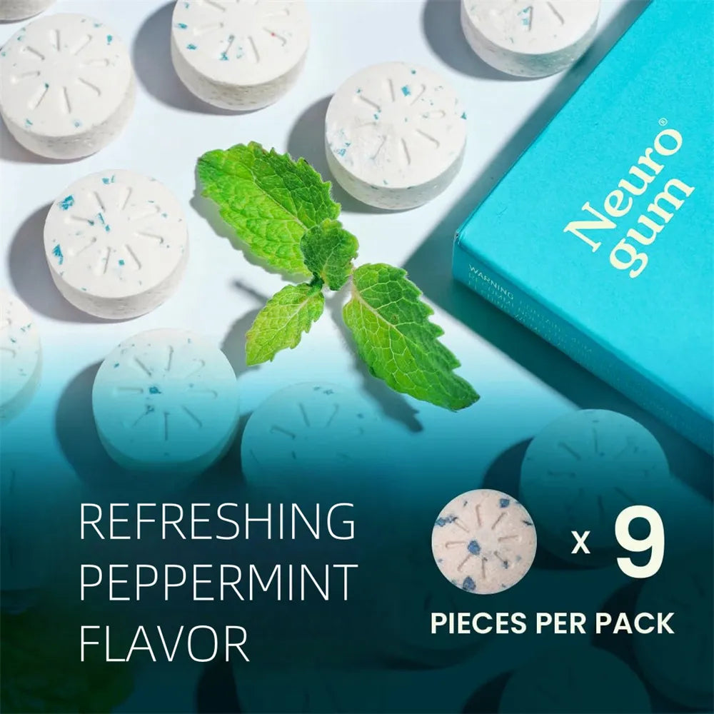 Mints Energy Caffeine Gum