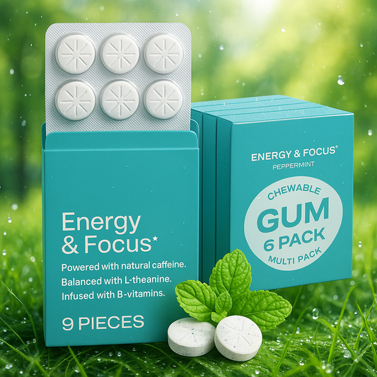 Mints Energy Caffeine Gum